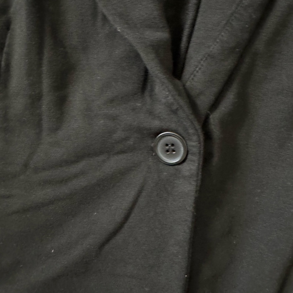 TAHARI Black knit rayon and spandex blazer size 1X - Picture 3 of 6